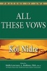 All These Vows - Kol Nidre (Hardcover) - Lawrence A Hoffman Photo