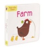 Peek-A-Boo Sliders - Farm (Board book) - Nathalie Choux Photo