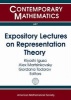 Expository Lectures on Representation Theory (Paperback) - Kiyoshi Igusa Photo