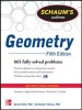 Schaum's Outline of Geometry - 665 Solved Problems + 25 Videos (Paperback, 5th Revised edition) - Christopher Thomas Photo