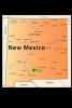 Map of New Mexico Journal - 150 Page Lined Notebook/Diary (Paperback) - Cool Image Photo