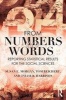 From Numbers to Words - Reporting Statistical Results for the Social Sciences (Paperback) - Susan Morgan Photo