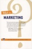 What is Marketing? (Paperback) - Harvard Business School Staff Photo