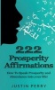 222 Prosperity Affirmations - : How to Speak Prosperity and Abundance Into Your Life! (Paperback) - Justin Perry Photo