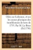 Odes Sur Lisbonne, Et Sur Les Causes Physiques Des Tremblemens de Terre de 1755 . (French, Paperback) - Le Brun P D Photo