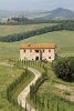 View of a Picturesque Stone Farmhouse in Tuscany Italy - 150 Page Lined Notebook/Diary (Paperback) - Cs Creations Photo