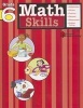 Math Skills: Grade 6 (Flash Kids Harcourt Family Learning) (Paperback) - Flash Kids Editors Photo