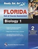 Florida Biology 1 End-Of-Course Assessment Book + Online (Paperback) - John Allen Photo