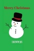 Merry Christmas Snowman - A Great Alternative to Christmas Card (Paperback) - Tiffin Press Photo