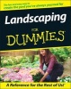 Landscaping for Dummies (Paperback) - Philip Giroux Photo