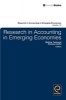 Research in Accounting in Emerging Economies (Hardcover, New) - Shahzad Uddin Photo