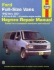 Ford Full Size Vans Automotive Repair Manual - 1992 to 2014 (Paperback) - Editors Of Haynes Manuals Photo