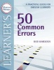 50 Common Errors - Practical Guides for English Learners (Paperback) - Bob Marsden Photo