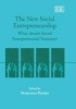 The New Social Entrepreneurship - What Awaits Social Entrepreneurial Ventures? (Hardcover, illustrated edition) - Francesco Perrini Photo