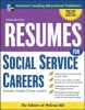 Resumes for Social Service Careers (Paperback, 3rd Revised edition) - McGraw Hill Education Photo