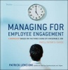 Managing for Employee Engagement - A Workshop Based on The Three Signs of a Miserable Job Facilitator's Guide Set (Loose-leaf, Facilitator's G) - Patrick M Lencioni Photo