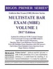 Rigos Primer Series Uniform Bar Exam (Ube) Review Multistate Bar Exam (MBE) Volume 1 - 2017 Edition (Paperback) - MR James J Rigos Photo