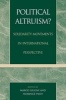 Political Altruism? - Solidarity Movements in International Perspective (Paperback) - Marco G Giugni Photo