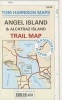 Angel Island & Alcatraz Island Trail Map (Sheet map, folded) - Tom Harrison Photo