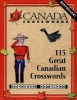 O Canada Crosswords, Book 1 - 115 Great Canadian Crosswords (Paperback) - Kathleen Hamilton Photo