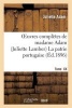 Oeuvres Completes de Madamme Adam (Juliette Lamber). Tome XX, La Patrie Portugaise (French, Paperback) - Adam J Photo