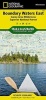 Boundary Waters, East, Superior National Forest - Trails Illustrated Other Rec. Areas (Sheet map, folded) - National Geographic Maps Photo