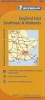 Michelin Map Great Britain: England East, Southeast & Midlands (Sheet map, folded, 10th) - Michelin Travel Lifestyle Photo