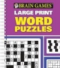 Brain Games Large Print Word Puzzles (Spiral bound) - Ltd Publications International Photo