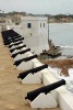 Cannons Along the Wall at Cape Coast Castle in Grenada Journal - 150 Page Lined Notebook/Diary (Paperback) - Cool Image Photo