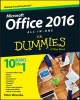 Office 2016 All-in-One For Dummies (Paperback) - Peter Weverka Photo