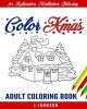 Color Xmas - Adult Coloring Book (Paperback) - J Johnson Photo