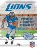 Detroit Lions Coloring & Activity Storybook (Paperback) - Brad M Epstein Photo