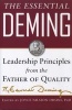 The Essential Deming: Leadership Principles from the Father of Total Quality Management (Hardcover) - WEdwards Deming Photo