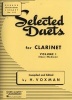 Selected Duets for Clarinet, Volume I - (Easy-Medium) (Paperback) - H Voxman Photo