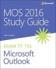 MOS 2016 Study Guide for Microsoft Outlook (Paperback) - Joan Lambert Photo