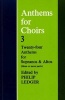 Anthems for Choirs 3 - Vocal Score (Sheet music) - Philip Ledger Photo