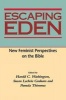 Escaping Eden - New Feminist Perspectives on the Bible (Hardcover) - Harold C Washington Photo