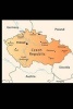 Map of Czech Republic Journal - 150 Page Lined Notebook/Diary (Paperback) - Cool Image Photo