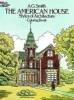 The American House Styles of Architecture Coloring Book (Paperback) - Albert G Smith Photo