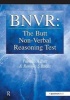 BNVR - The Butt Non-Rerbal Reasoning Test (Spiral bound, 1st New edition) - Pamela Butt Photo