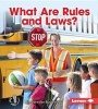 What Are Rules and Laws? (Hardcover) - Jennifer Boothroyd Photo