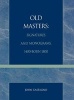 Old Masters Signatures and Monograms 1400-Born 1800 (Hardcover, New) - John Castagno Photo