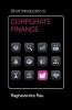 Short Introduction to Corporate Finance (Paperback) - Raghavendra Rau Photo