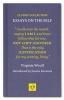 : Essays on the Self (Hardcover, First) - Virginia Woolf Photo