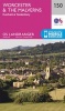 Worcester & the Malverns, Evesham & Tewkesbury (Sheet map, folded, February 2016 ed) - Ordnance Survey Photo