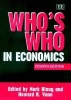 Who's Who in Economics (Hardcover, 4th Revised edition) - Mark Blaug Photo