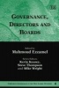 Governance, Directors and Boards (Hardcover, illustrated edition) - Mahmoud Ezzamel Photo