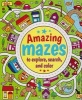 Amazing Mazes to Explore, Search & Color (Paperback) - Emma Pelling Photo