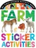 Farm Sticker Activities (Paperback) - Annette Rusling Photo