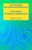 Dictionnaire Des Urgences Medicales / Dictionary of Medical Emergencies - Francais - Anglais French - English (Paperback) - Edita Ciglenecki Photo